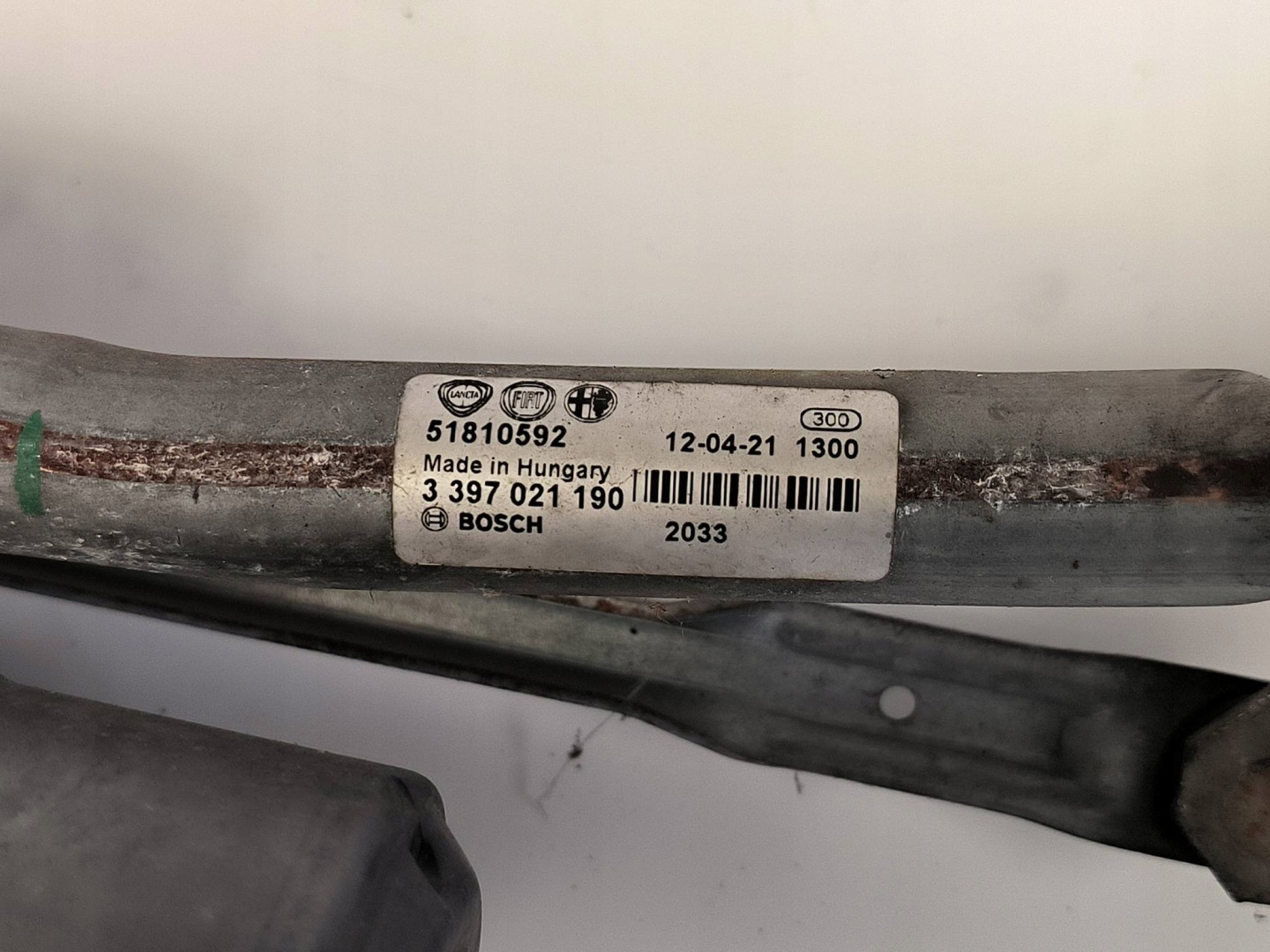 wiper mechanism front EU 51810592 OPEL COMBO D