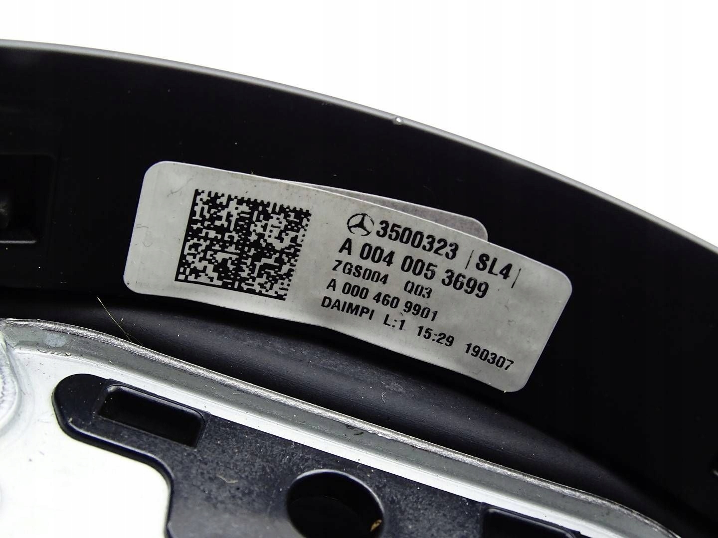 steering wheel, leather MULTIFUNKCJA MULTI with shifting MERCEDES C W205 A0040053699