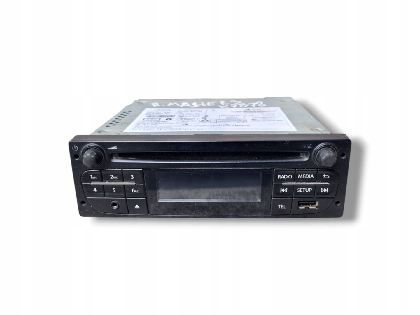 Radio samochodowe Renault Master 3 facelift 2018 281155612R