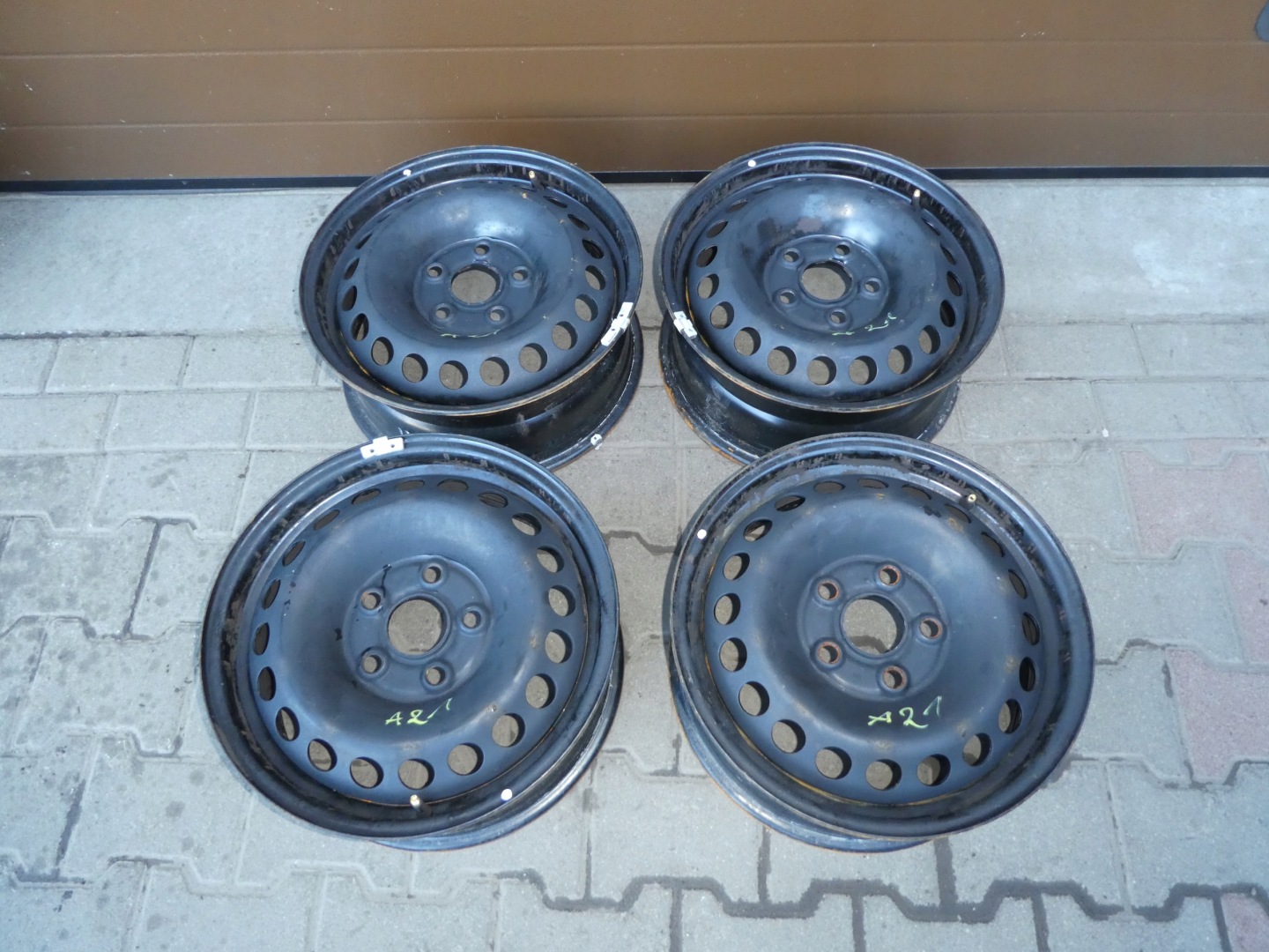 VW T5 CERCHI FERRO 7H0601027D 6.5JX16 ET51