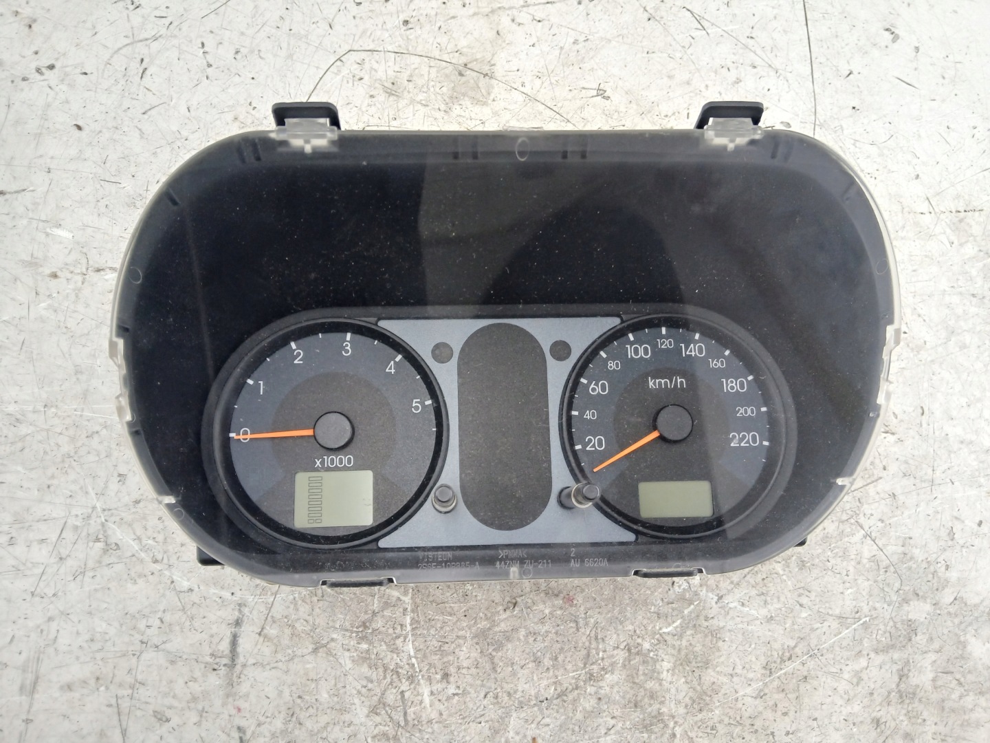 FORD FIESTA MK6 1.4 TDCI dials dials 2S6F10849NF