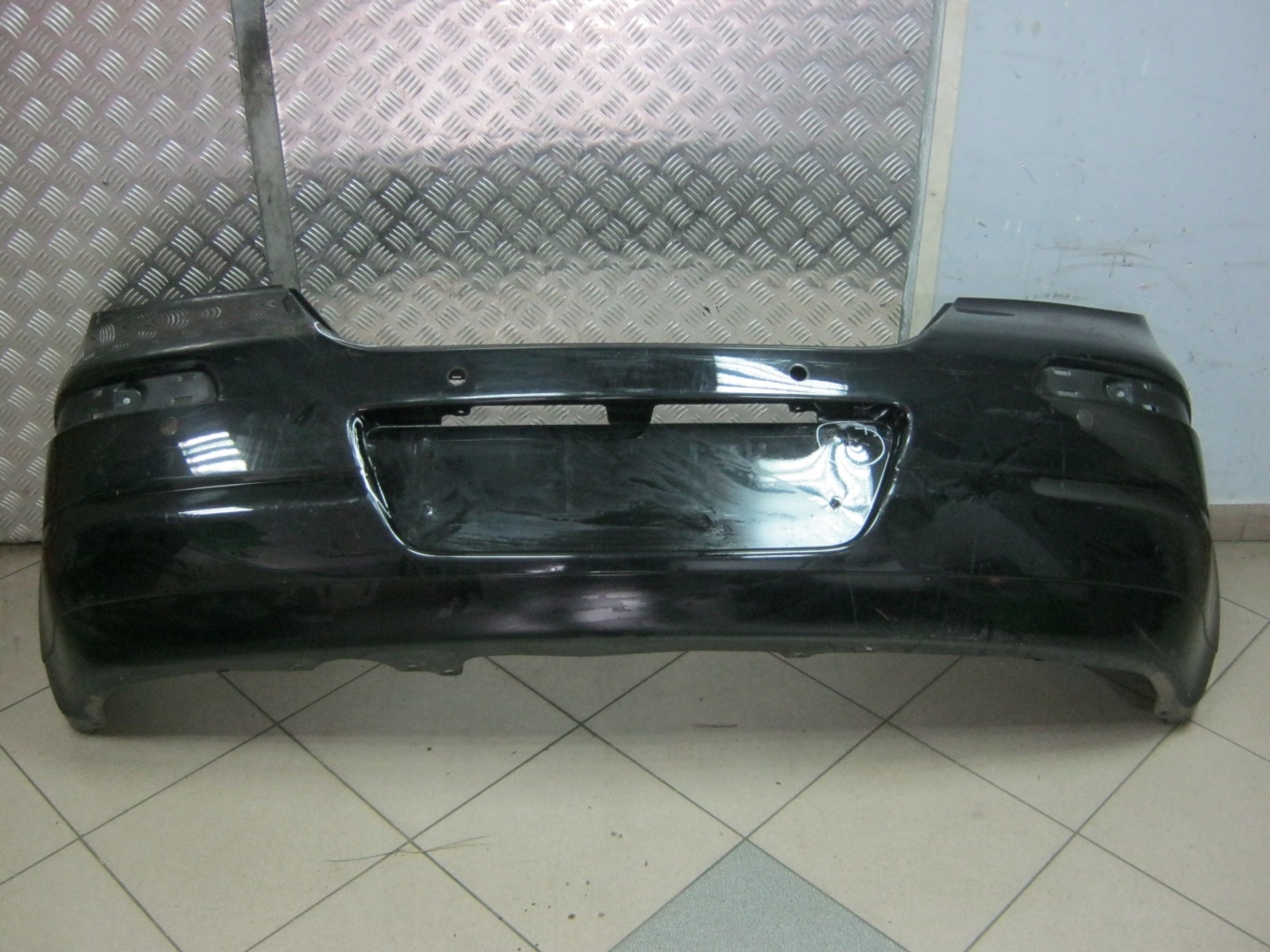 bumper rear part rear Nissan Tiida HB