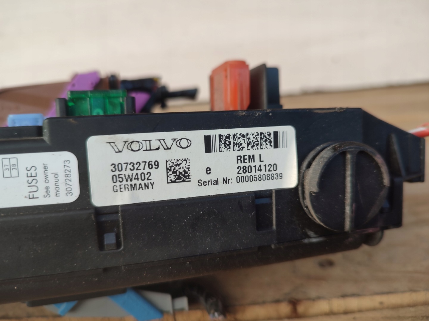 module control unit REM Volvo S60 S80 V70 XC70 30732769 30728273