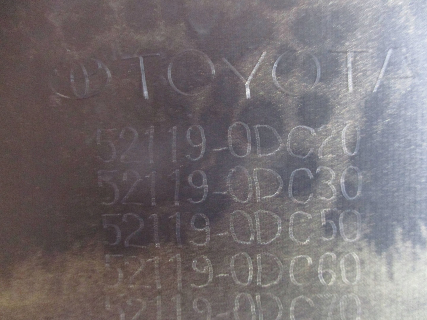 bumper front front TOYOTA COROLLA CROSS