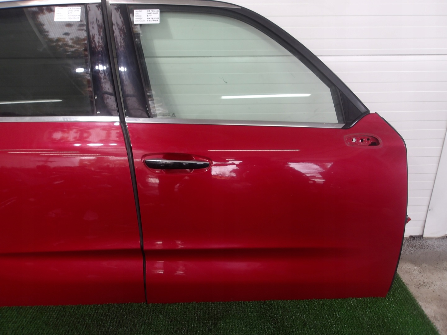 CITROEN C4 PICASSO II 13-16 KROTKI door front front right colour EPYD