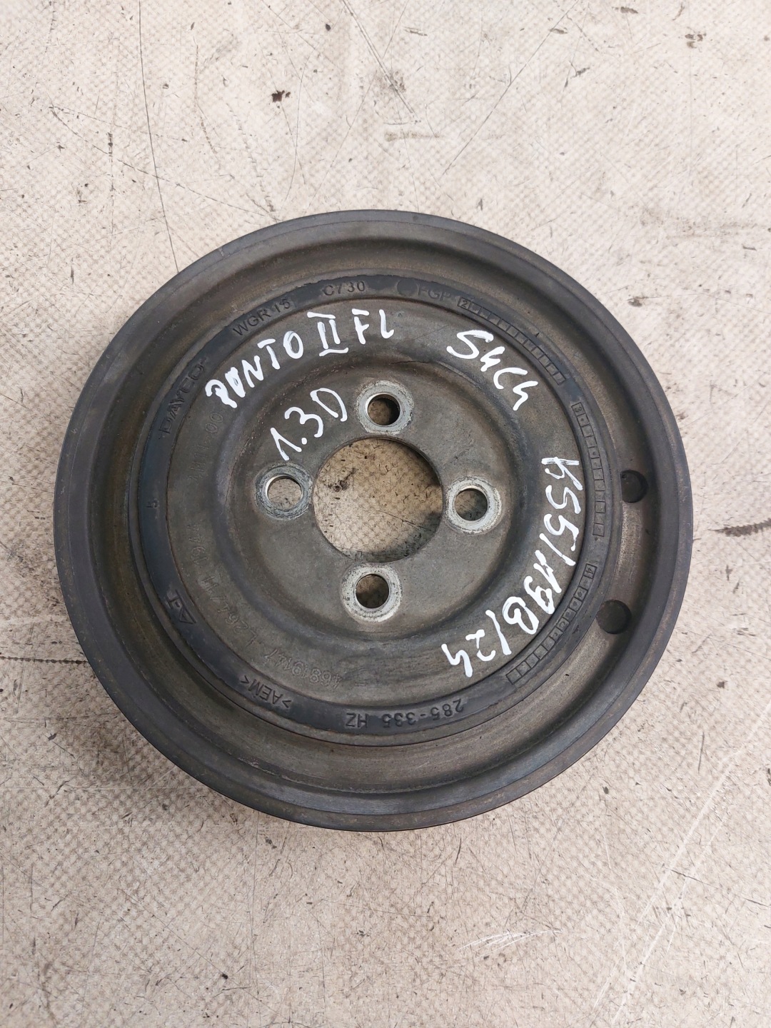 pulley FIAT PUNTO II FL 1.3 MULTIJET