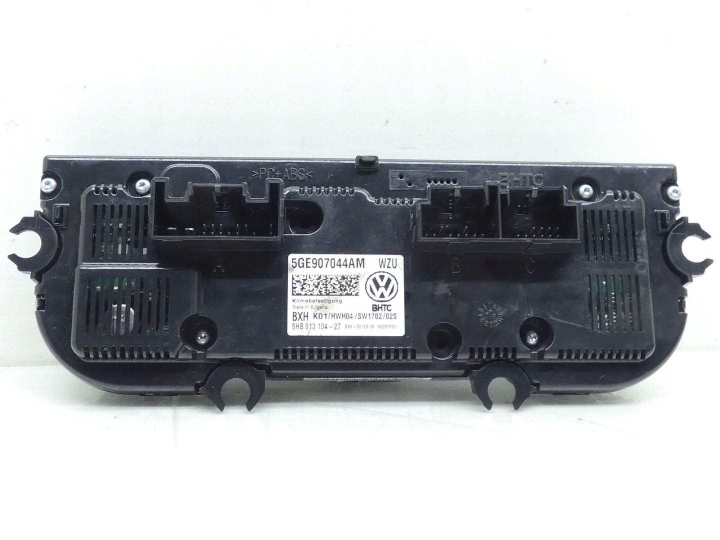 PANEL klími klimatizaci VW E-GOLF VII GOLF VII 5GE907044AM