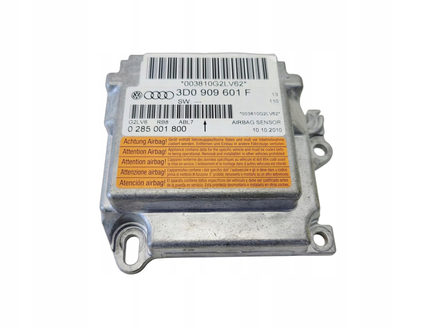 SENSOR modulo airbag VW PHAETON LIFT 3D0909601F