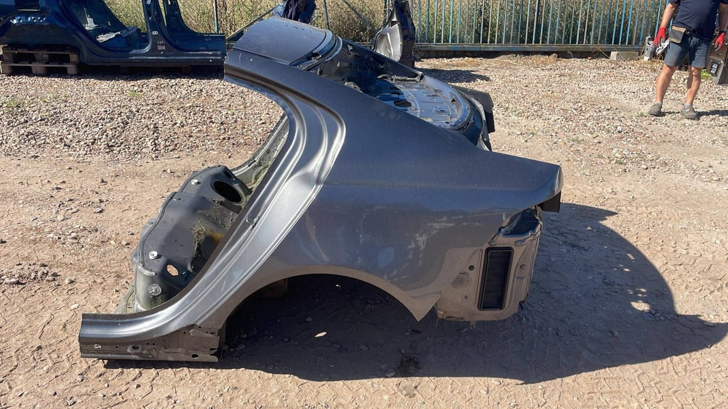 quarter rear fender side rear part side left Jaguar XE