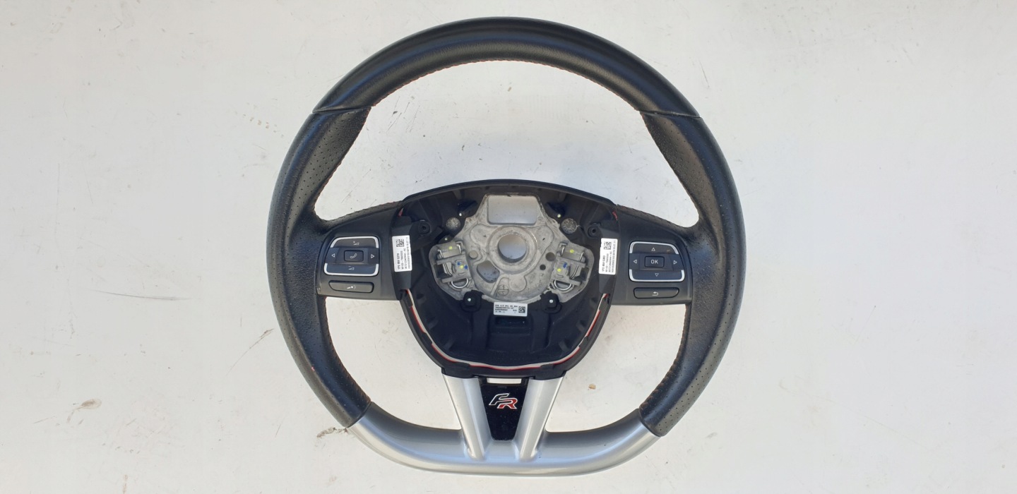 steering wheel, SEAT LEON II FR 2009- 5P0419091BB