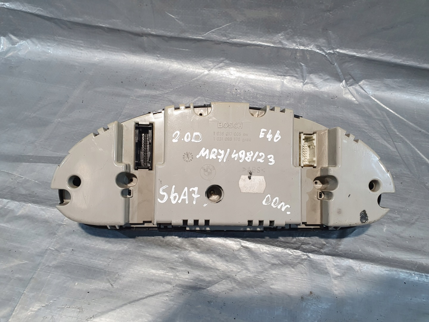 dials dials EUROPA 0263639214 BMW E46 2.0D 00r.