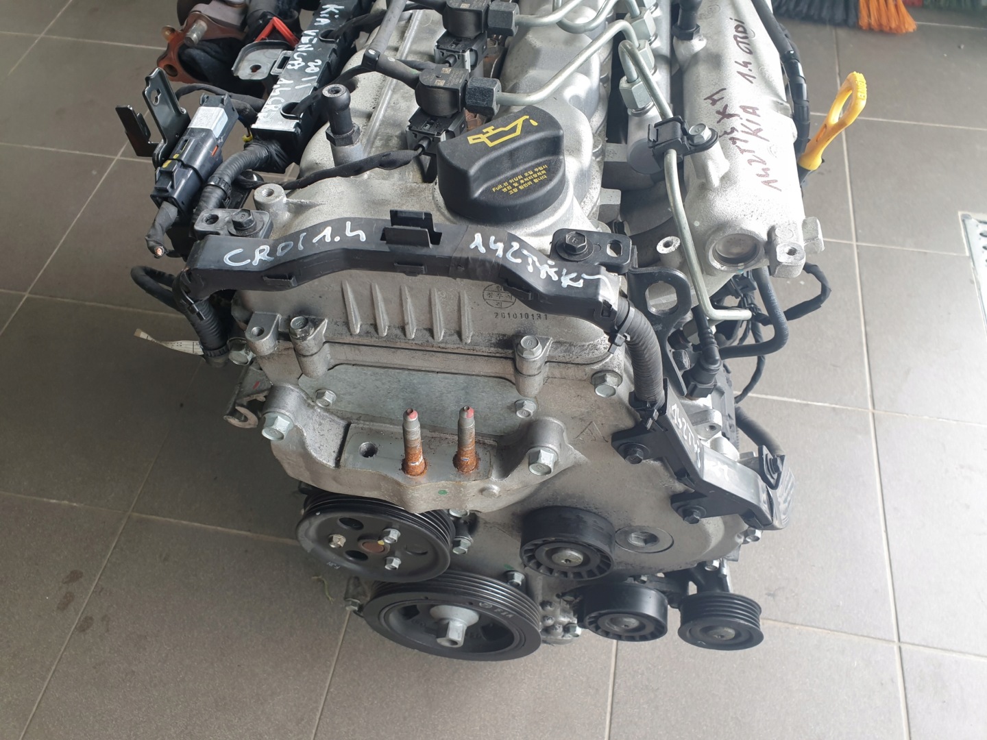 engine 1.4 CRDI KIA VENGA HYUNDAI IX20 DELPHI D4FC 2009