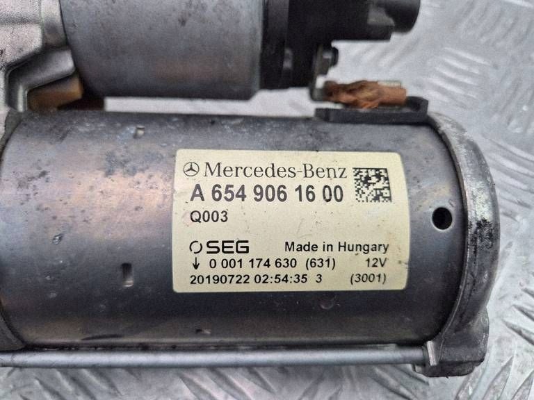 Mercedes GLC200d C253 starter A6549061600 OM654.920