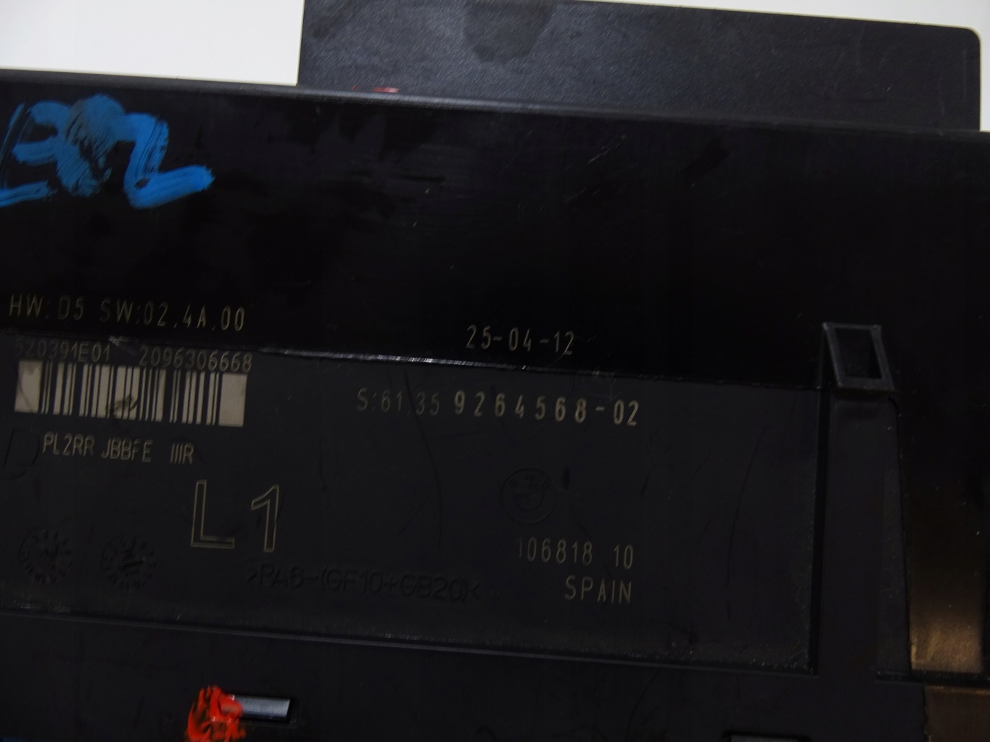 Unité commande confort BMW E92 E93 OE 9264568 (20210509)