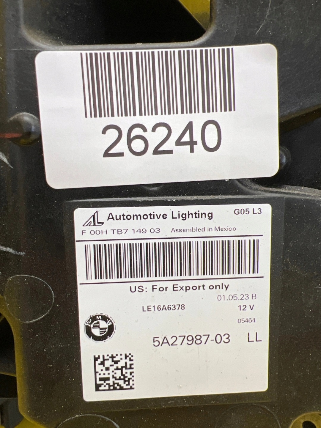 light left BMW X5 G05 X6 G06 Full Led 5A27987-03