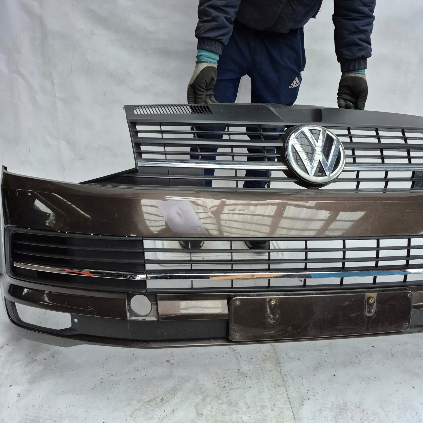 VW T6 MULTIVAN 7E0 15- bumper front front grill