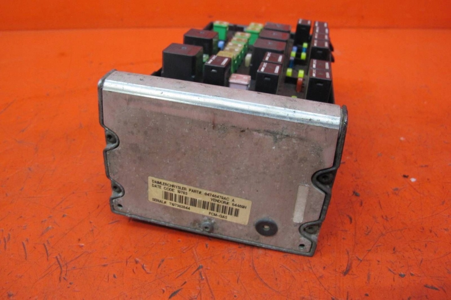 CHRYSLER VOYAGER 4 IV RG compartment of fuses control unit