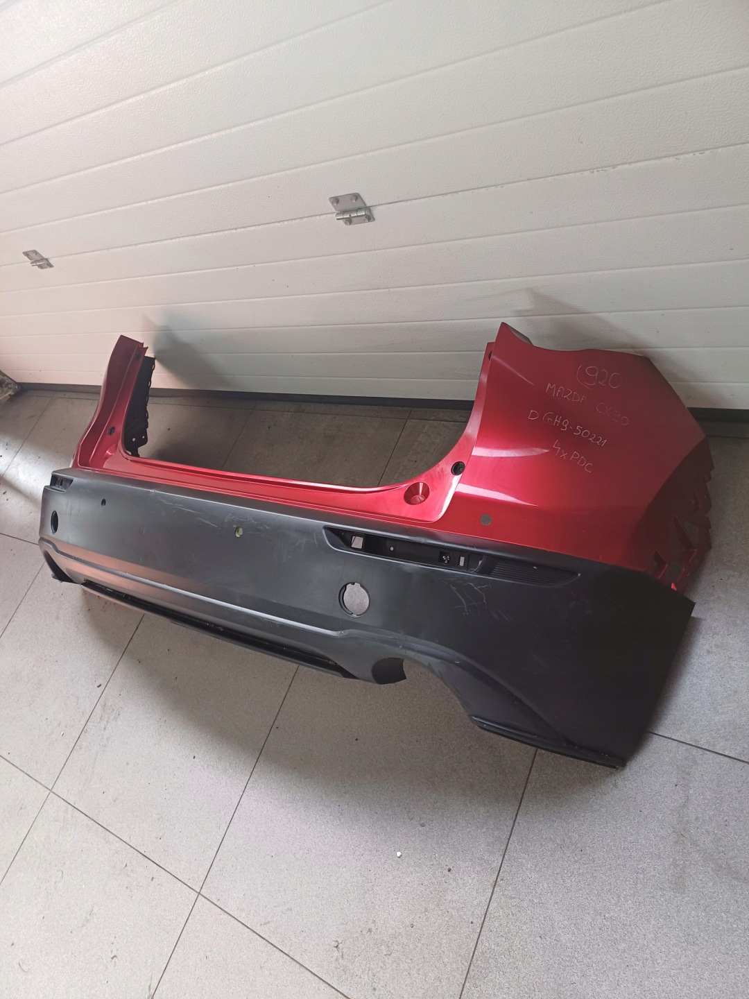 bumper rear part rear MAZDA CX 30 DGH9-50221 4 X PDC