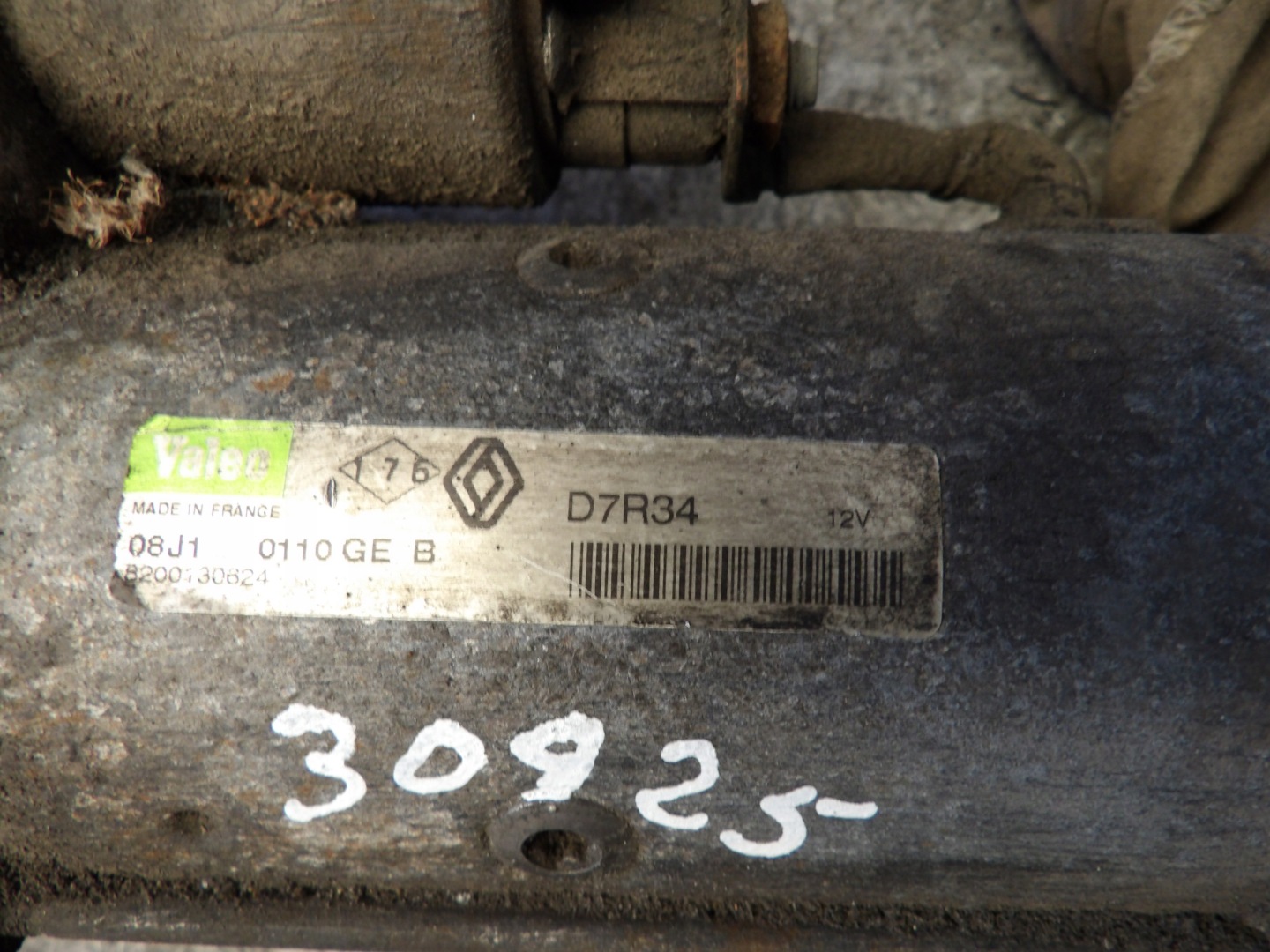 Renault Master II starter 8200130624 D7R34