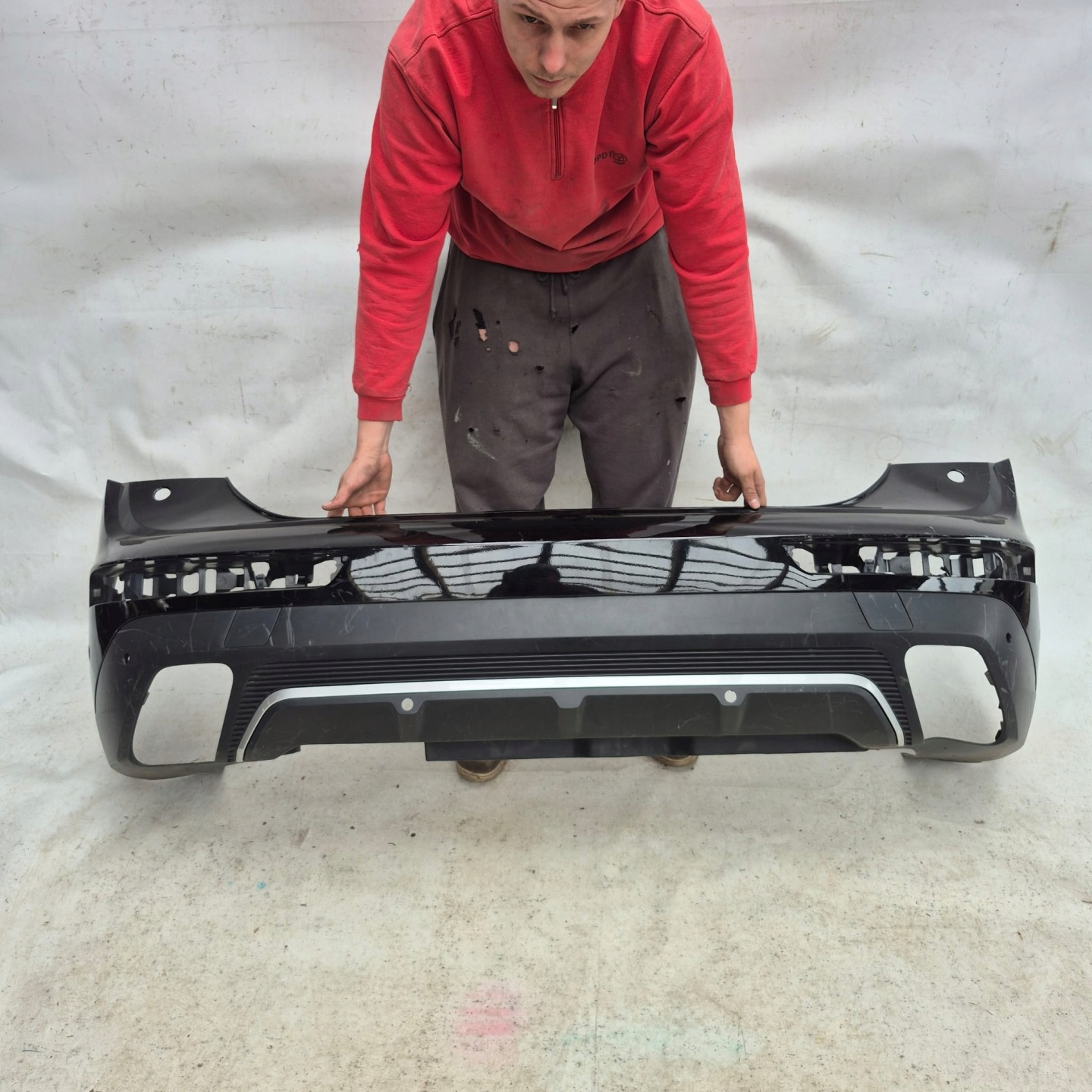 DS7 DS 7 CROSSBACK 17-> bumper rear part rear PDC