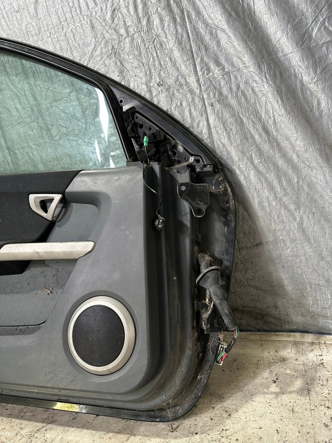 door left SMART FOR FOUR 454 black,