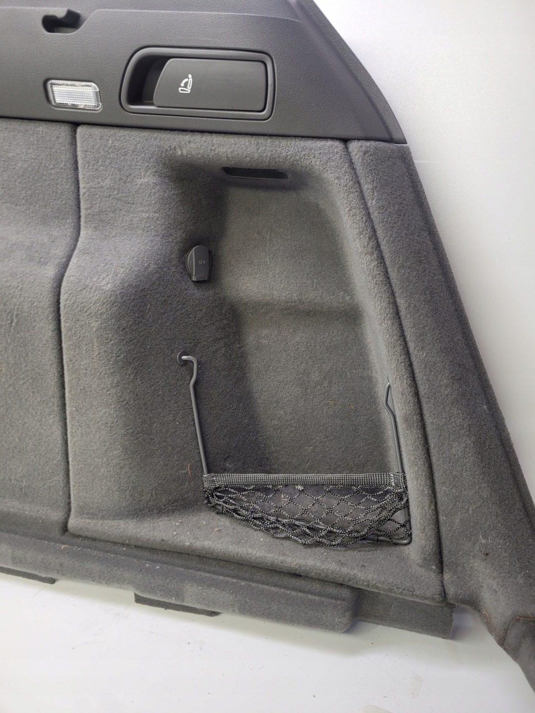 boot upholstery right AUDI Q5 8R 8R0863880D grey