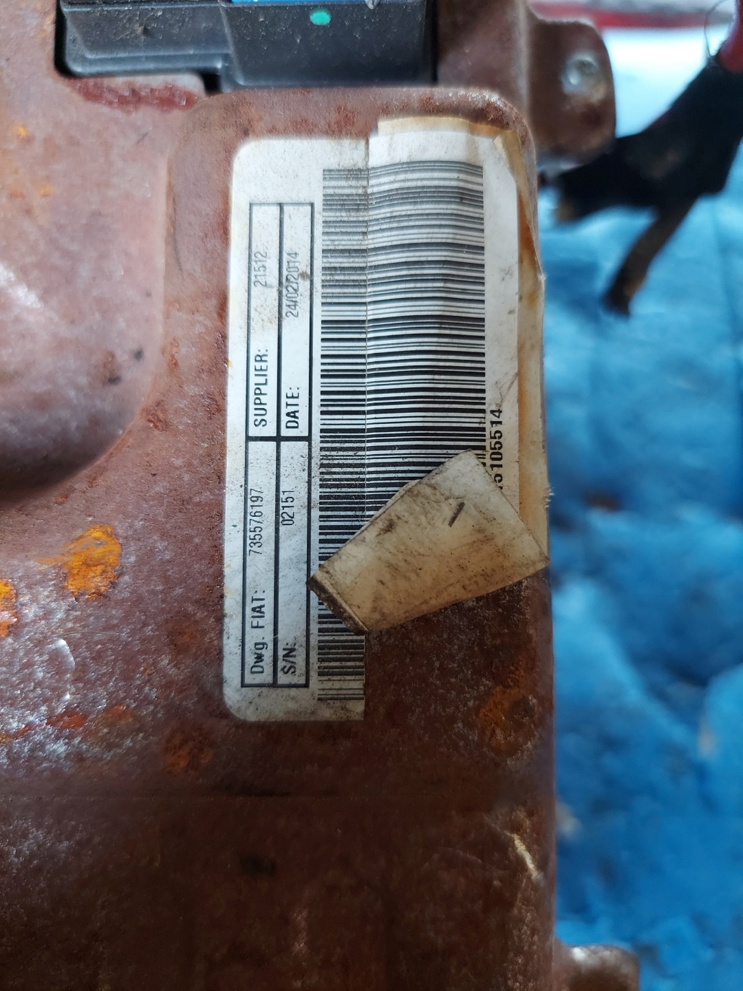 control electrics FIAT 500 2816037209A