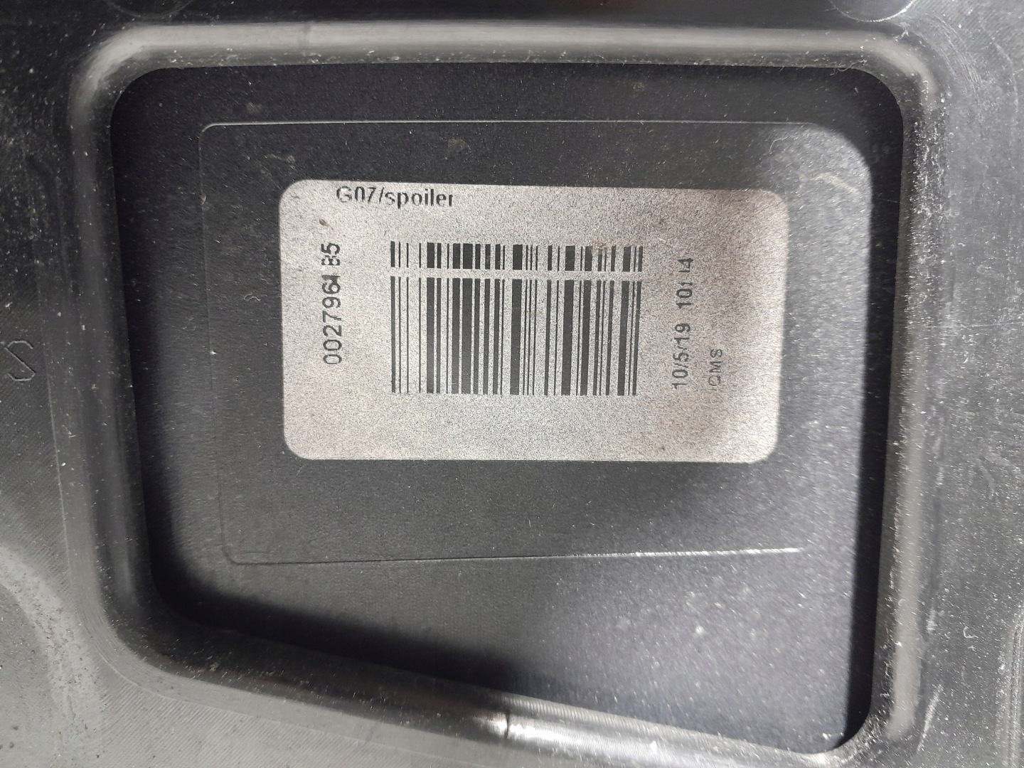 BMW X7 G07 SPOILER bonnet boot 7450608