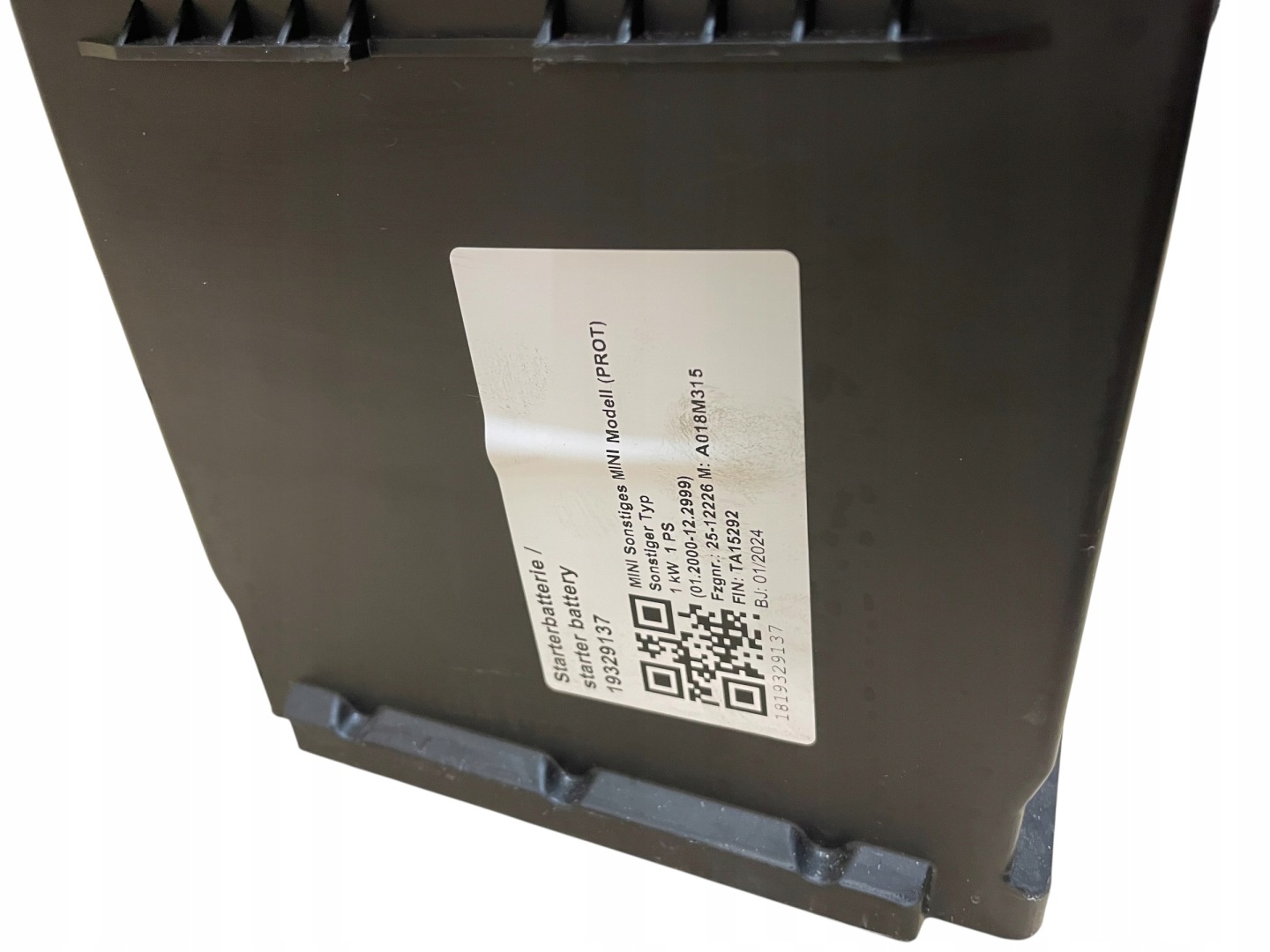 Batterie AGM START-STOP 12V 50AH 570A MINI 2024R Original