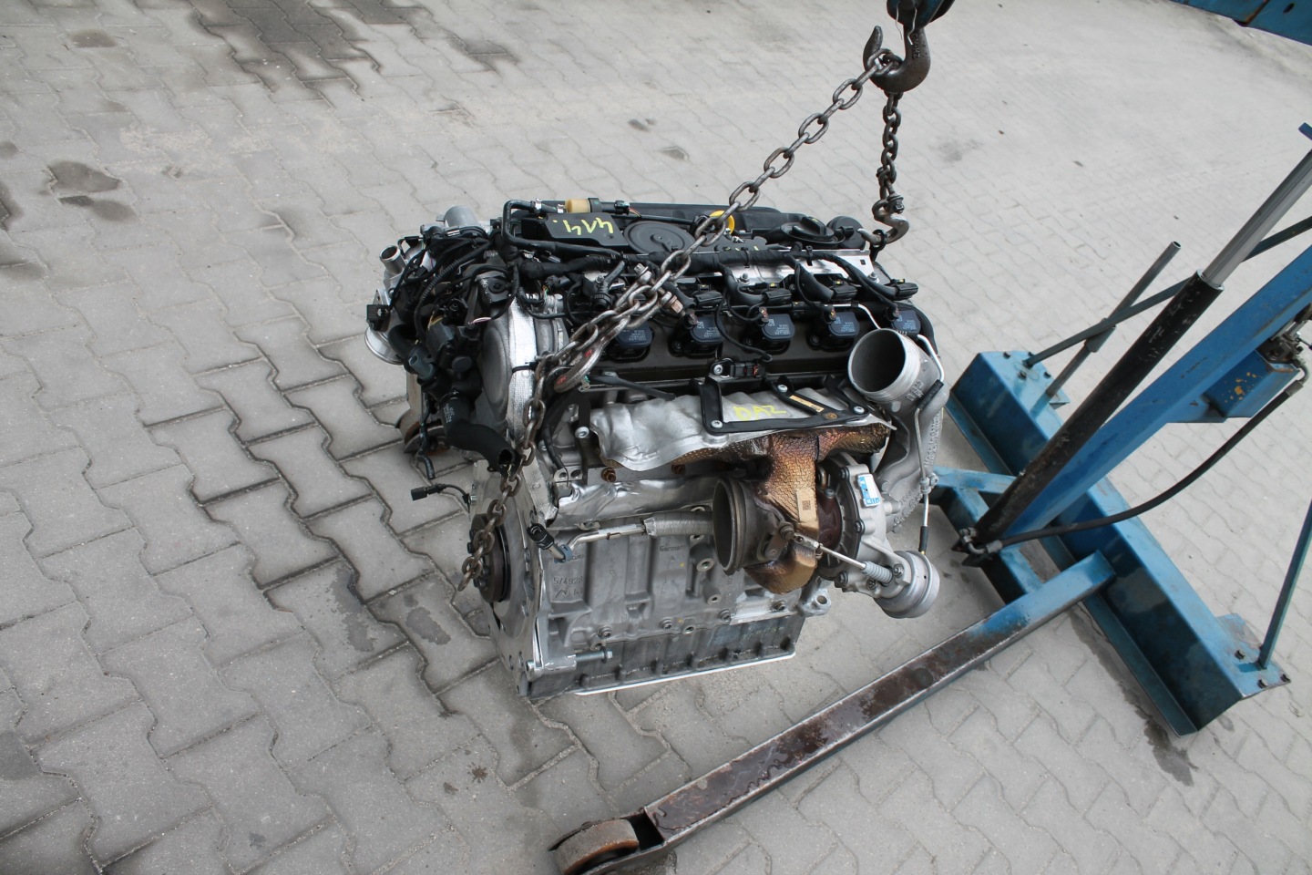 engine complete AUDI RS3 2,5 TFSI DAZ 50 TYSKM