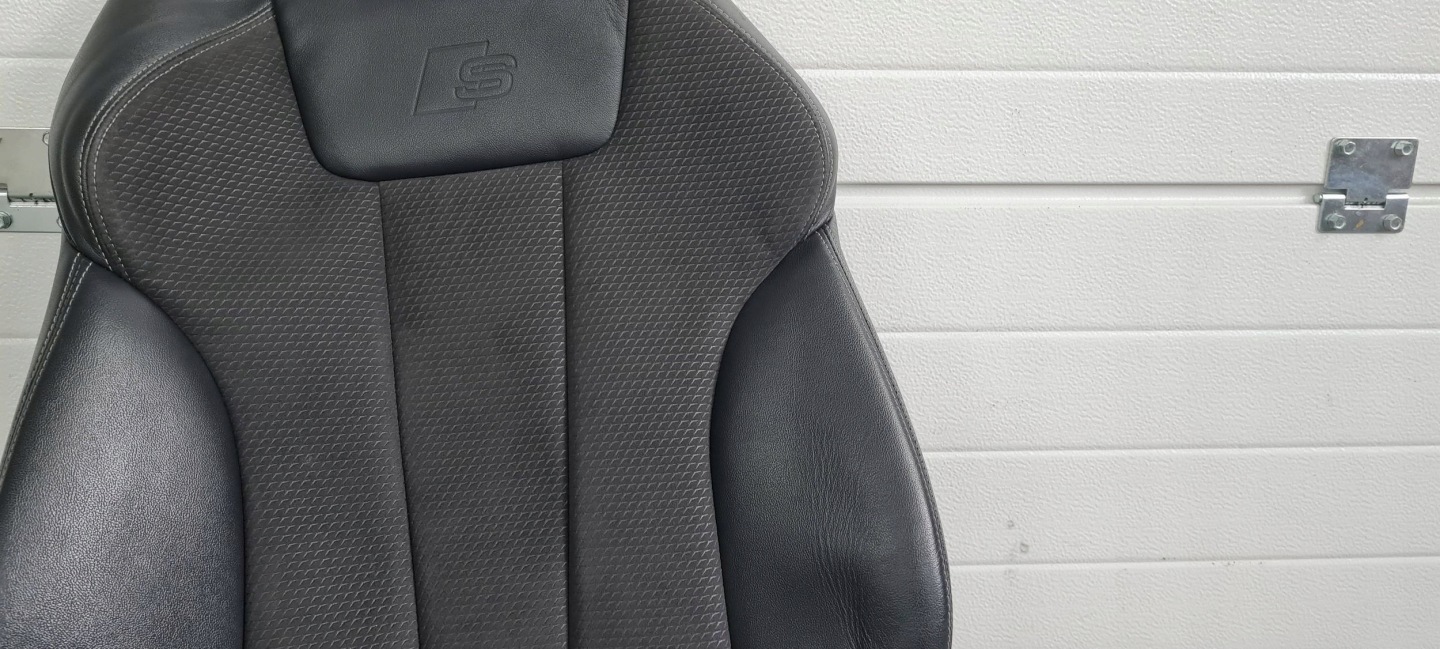 A4 B9 8W side seat SLINE MATERIAL leather semi leather ALCANTARA