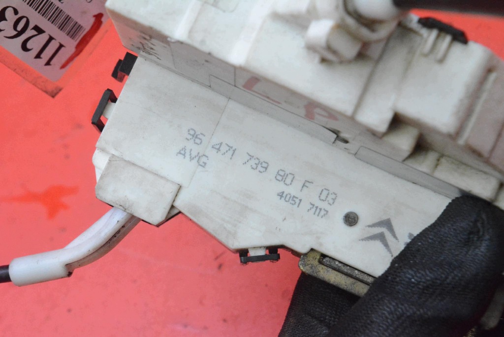 lock door left front front EU 9647173980 CITROEN C4 1 and 5D HB 04-08