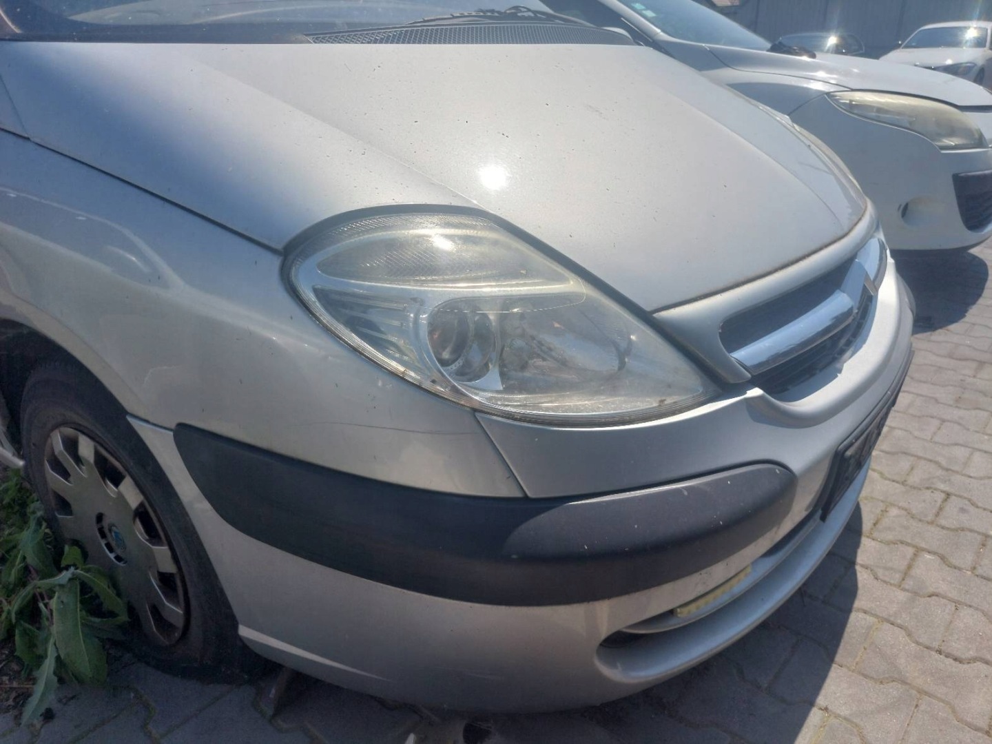 complete front CITROEN C8 before lift EBRH bonnet fender bumper lights