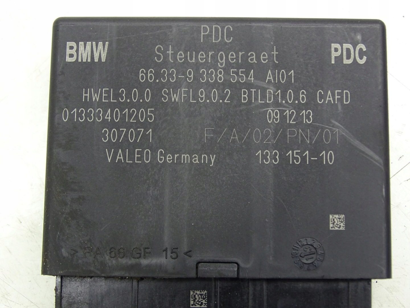 module unité de commande électronique uce capteurs stationnement PDC BMW I3 L01 9338554