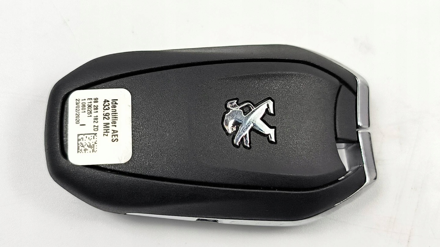 KARTA key PILOT 98281182ZD PEUGEOT 508 II