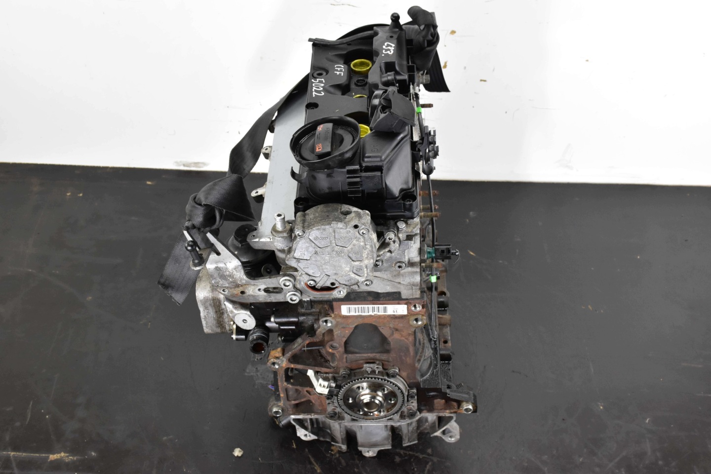 engine PASSAT B7 TIGUAN GOLF VI SUPERB II 2.0 TDI CFF @ POMIAR KOMPRESJI @