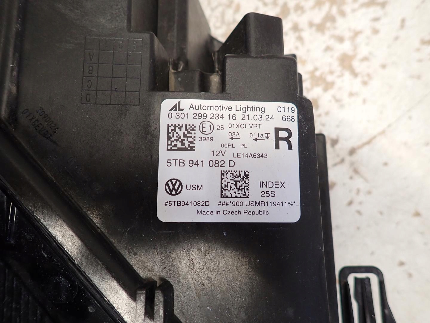 light front front right VW TOURAN 2015- FULL LED 5TB941082D