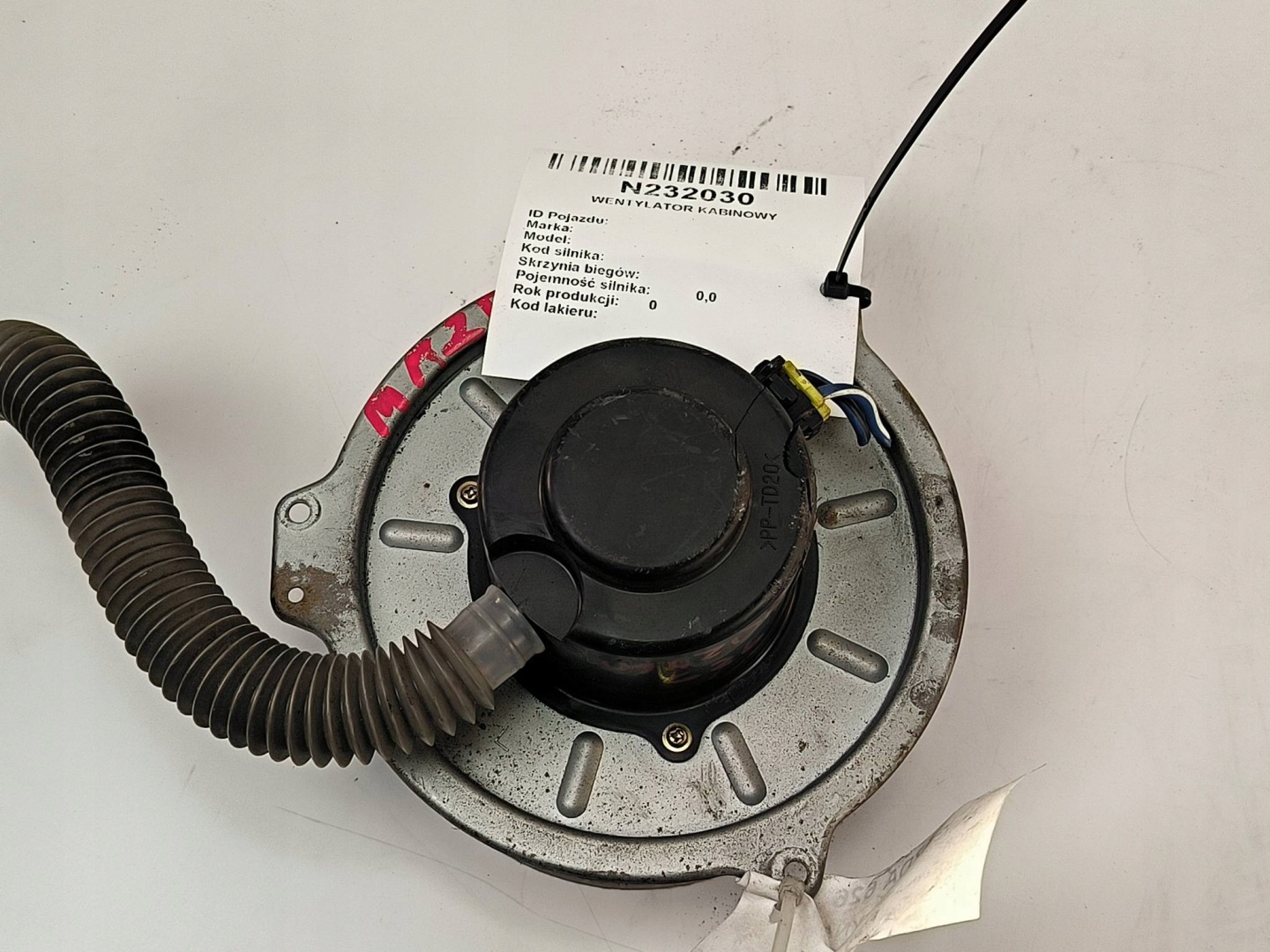 ventilátor kabinový MAZDA 626