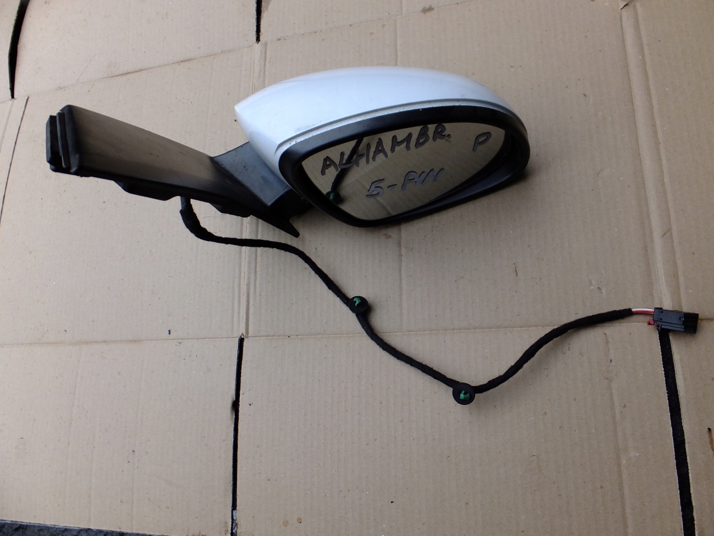 mirror right 6 PIN seat alhambra II 2010r EUROPA