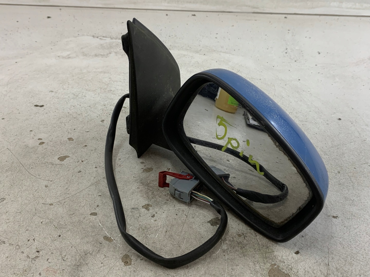 FIAT STILO mirror right blue 7 PIN