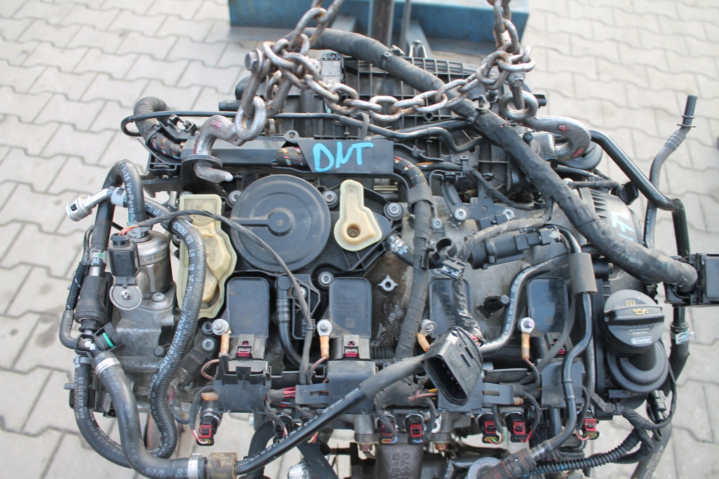 engine AUDI Q5 2,0 TFSI DNT 40 TYSKM SZLAB