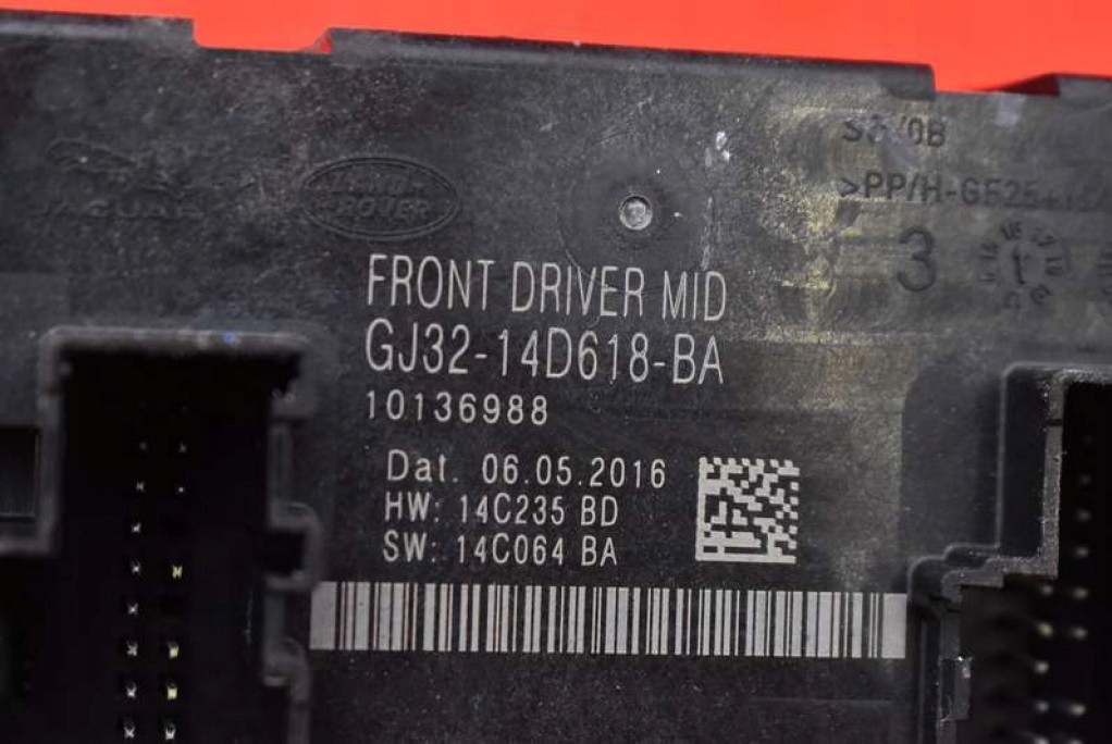 control unit module door left front GJ32-14D618-BA JAGUAR XE 3.0 V6 340 KM