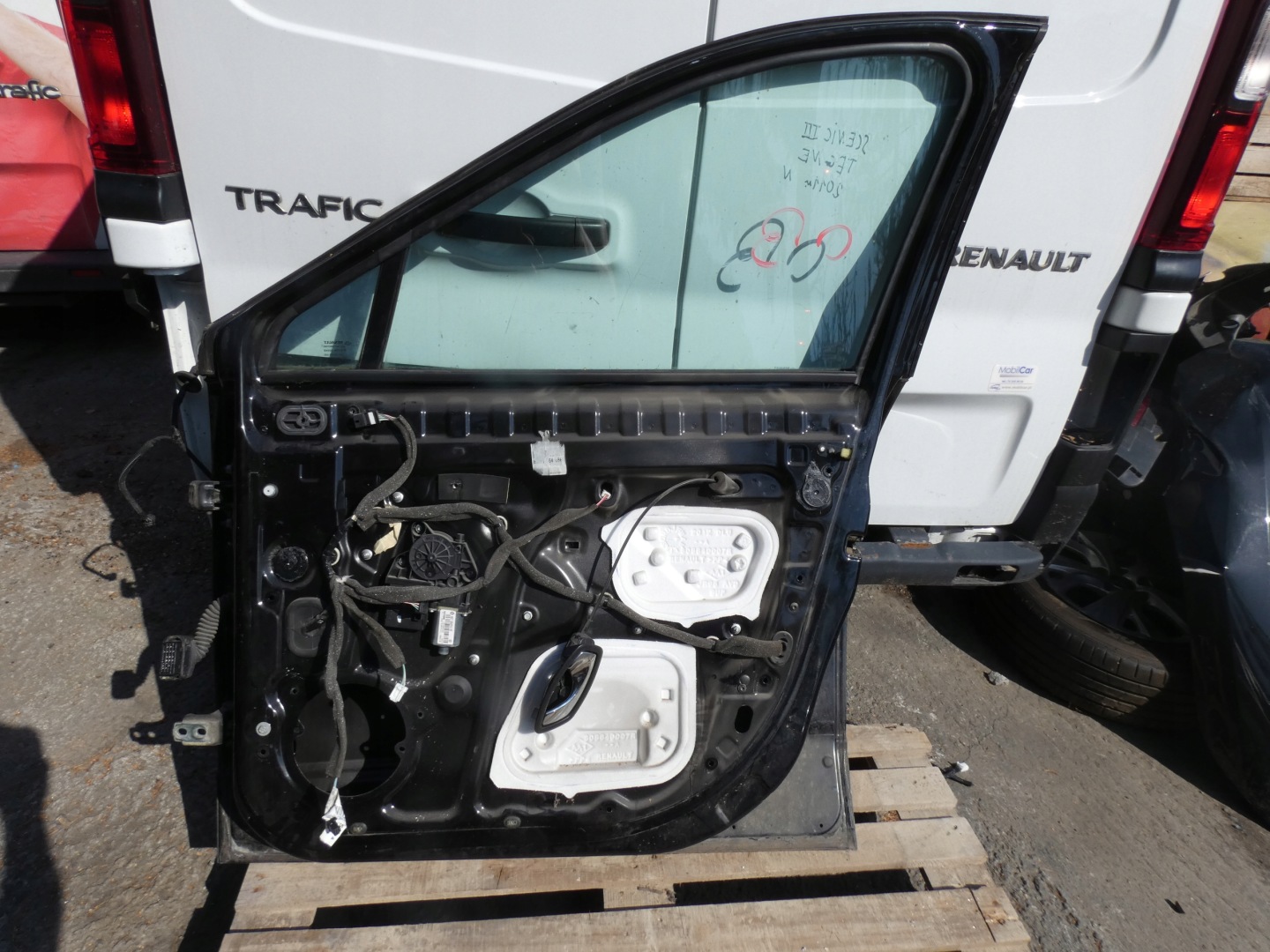 RENAULT SCENIC III door right front right front complete TEGNE
