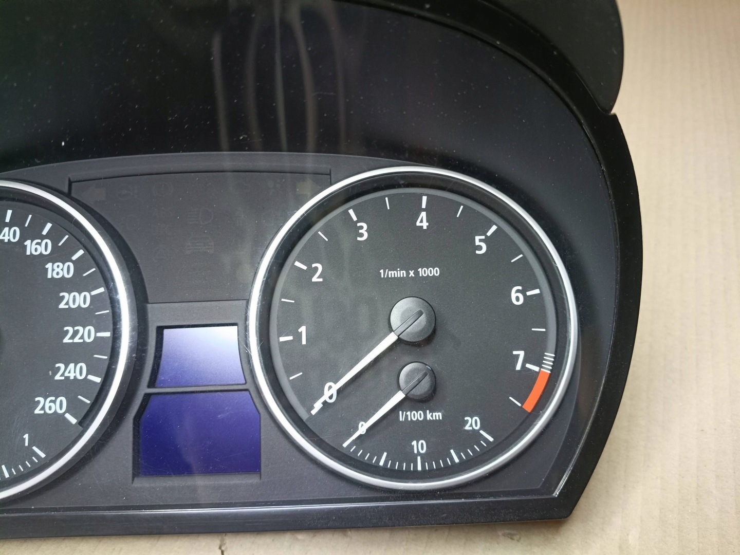 Instruments tachymètre compte tours BMW 3 E90 E91 62109316145