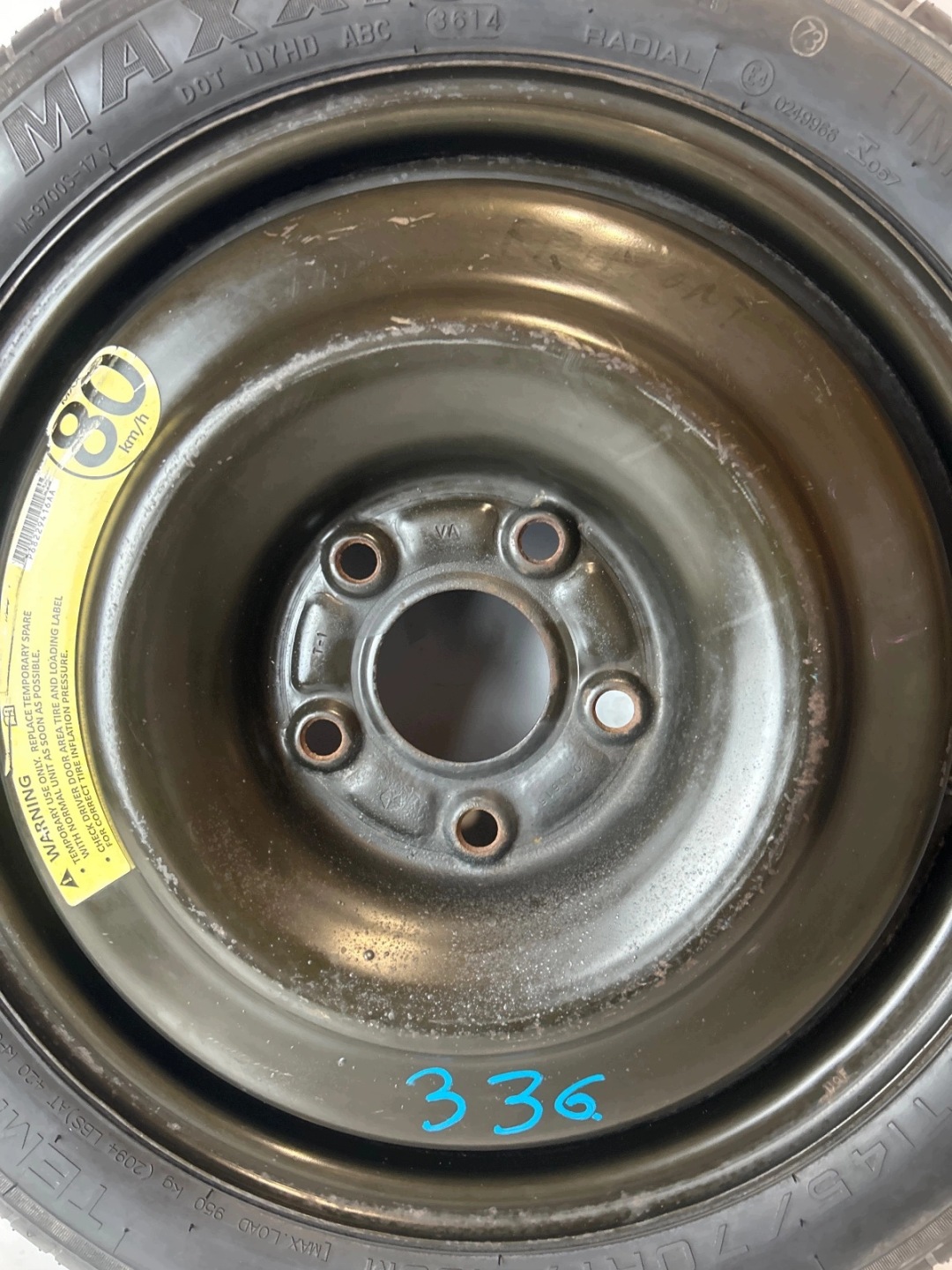 wheel spare Fiat Freemont Dodge Journey 5x127 145/70/R17
