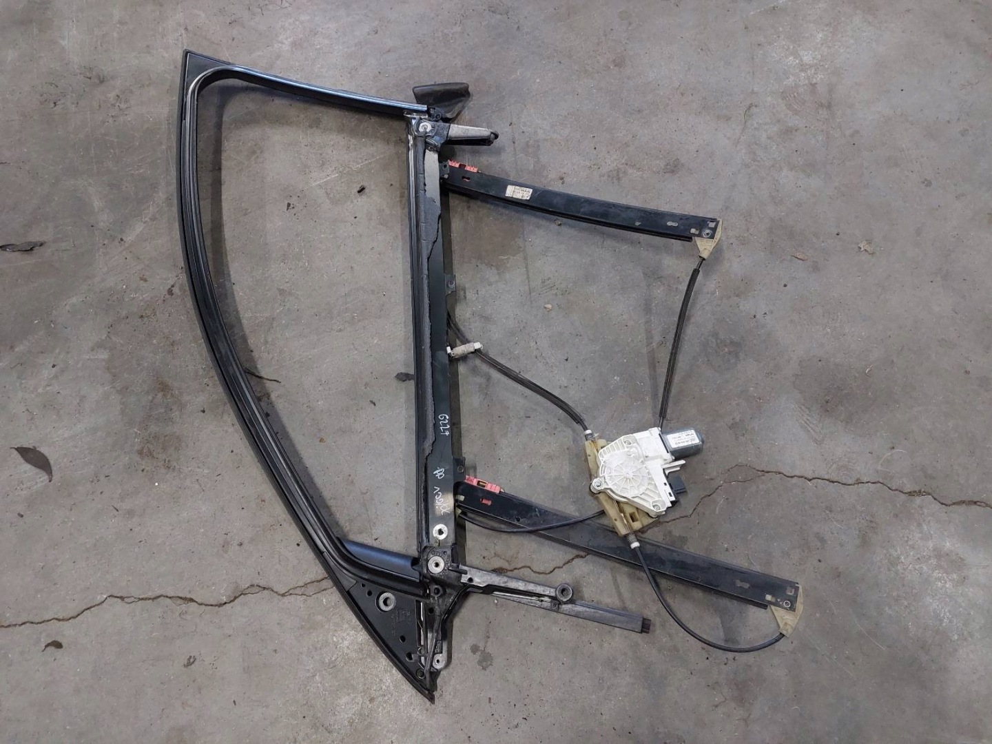 mechanism windows right front electrical AUDI A6 C6 4F0959802D