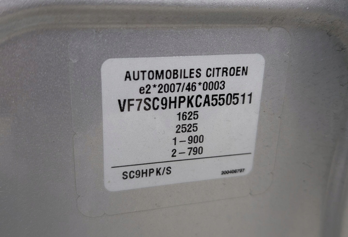 engine complete injectors TURBINA CITROEN C3 II 1.6 E-HDI 2009-13 9H06
