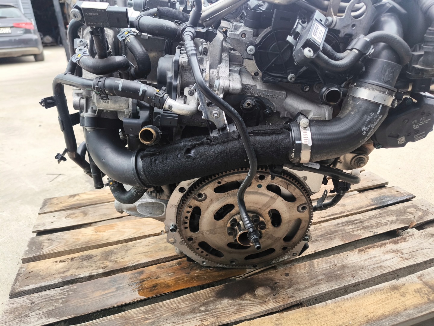 engine complete AUDI A4 B9 A5 Q5 A6 2.0 TDI DEU DEUA 149460 KM original !!