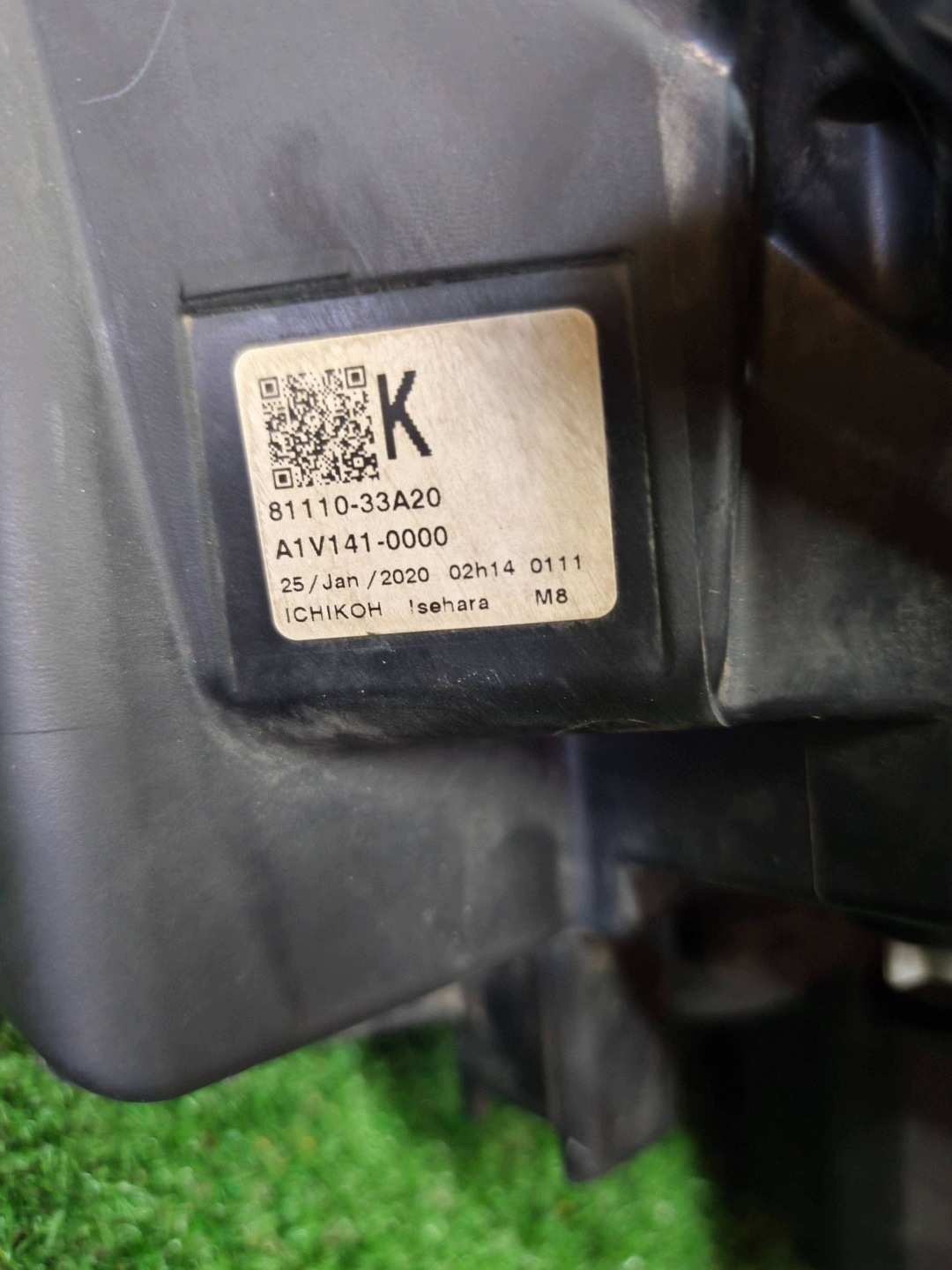 REFLEKTOR right front TOYOTA CAMRY VIII 18- NR.1526