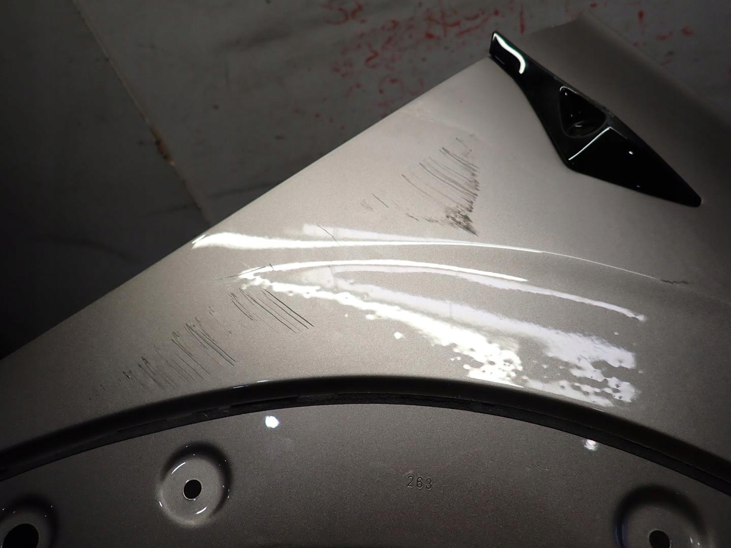 fender front front right MG HS II 2024